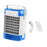 Crofta Portable Air Conditioner 2 Timer Personal Fan for Bedroom Office Living Room blue