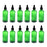 12 Pieces Empty Essential Oils Dropper Bottles Aromatherapy for 30ml Green