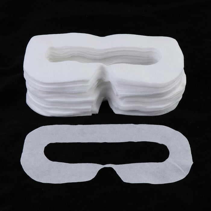 Crofta 100x Non-woven Universal VR Disposable Sanitary Eye Facial Mask No Straps