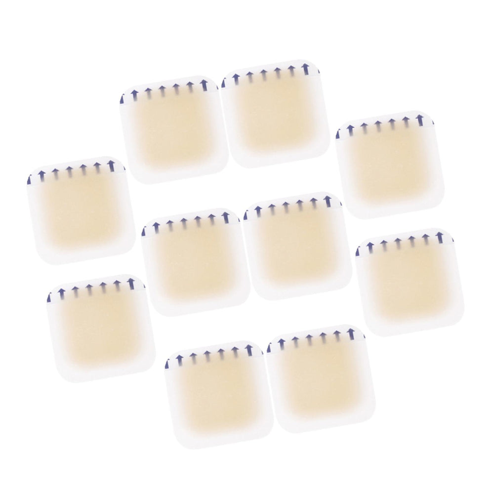 Crofta 10Pcs Gel Shoes Stickers Foot Care for Sports Shoes High Heels 50mmx50mm