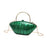 Acrylic Evening Clutch Purse Fashion Crossbody Bag for Wedding Banquet Party Green