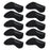 Crofta 10pcs Nylon Golf Iron Club Putter Head Cover Case Headcovers