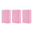 Crofta 3 Pieces Stepping Stone Non Slip Children Boys Girls EVA Sensory Riverstones pink