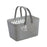 Crofta Bathroom Shower Caddy Basket with Handle Storage Bin Ventilated for Camping Gym Grey