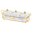 Dried Fruit Tray Set Multipurpose Candy Dish for Wedding Living Room Kitchen White