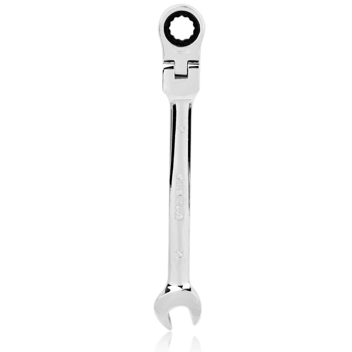 Crofta Flexible Head Ratchet Action Wrench Spanner Nut Tool - 12mm