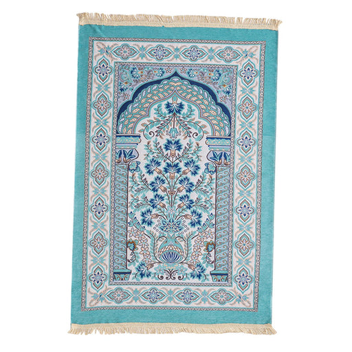 Worship Carpet Carpet Accessories Arabic Kneeling Pad for Temple Room Adults light blue