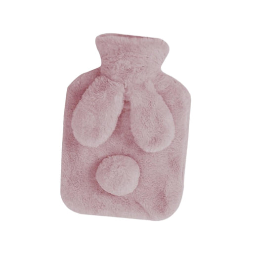 Crofta Hot Water Bottle with Soft Fleece Cover PVC Hot Water Bag for Feet Shoulders 500ML