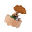 Crofta Wooden Music Box Rotation Craft Musical Box for Birthday Gift Wedding