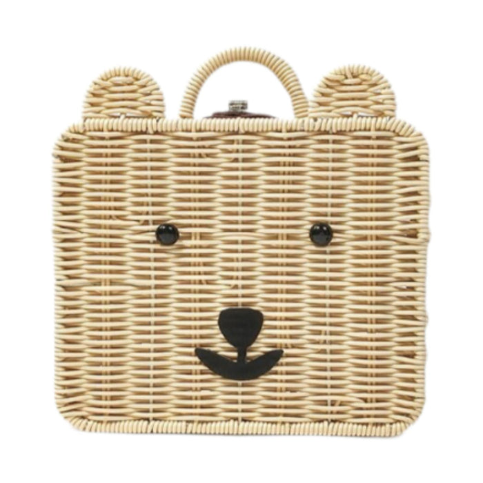 Gift Basket Versatile Cute Woven Storage Basket for Birthday Party Household