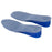 Crofta 1 Pair Men Blue Detachable 2-Layer Height Increase Full Insoles Shoe Pad 5CM