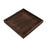 Crofta Wood Serving Tray Snacks Plate Snack Tray for Tea Coffee Table Decor Wedding Square  L