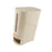 Rice Storage Container Rice Bucket for Cabinet Restaurant Kitchen Countertop White