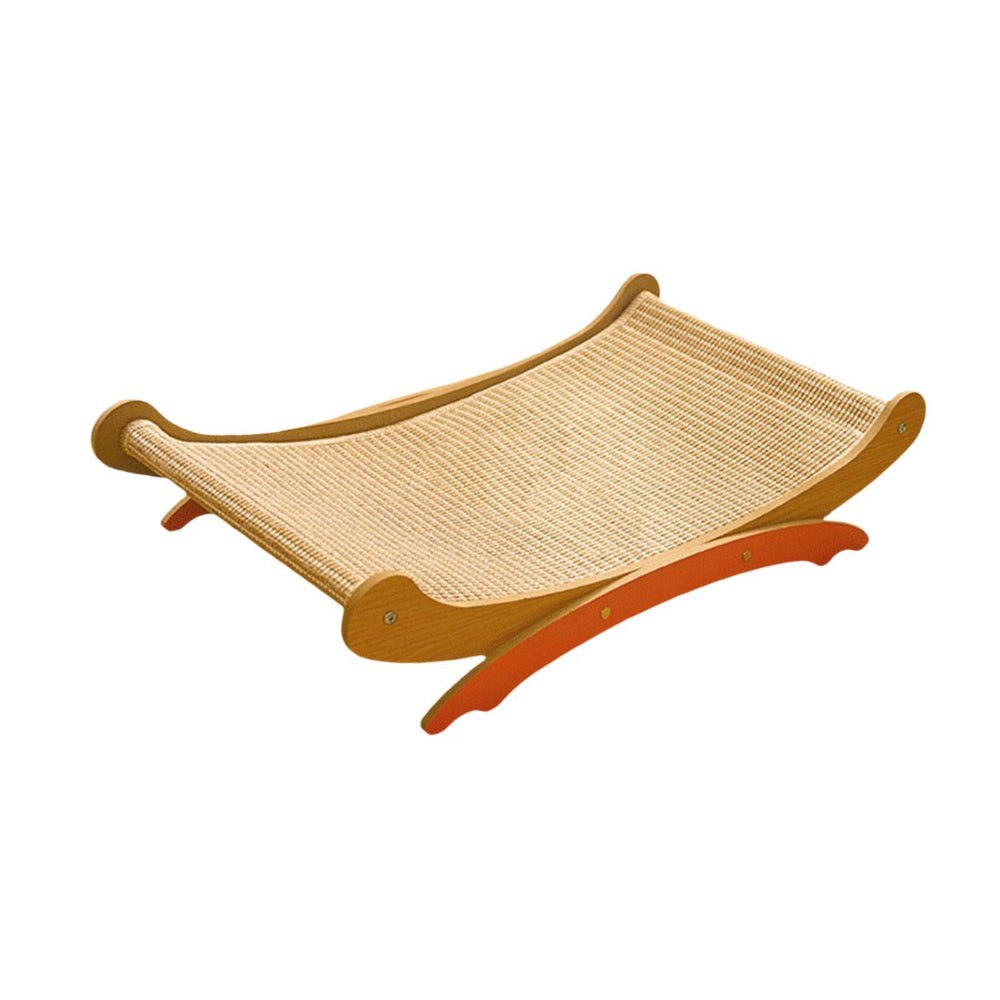 Crofta Cat Scratching Pad Cat Lounger for Protect Carpets and Carpets Rest Sleeping Orange