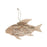 Crofta Wood Hanging Fish Rustic Decorating for Housewarming Gifts Porch Farmhouse