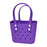 Beach Hole Bag Waterproof Travel Bag Multipurpose Summer Lunch Bag for Girls Purple