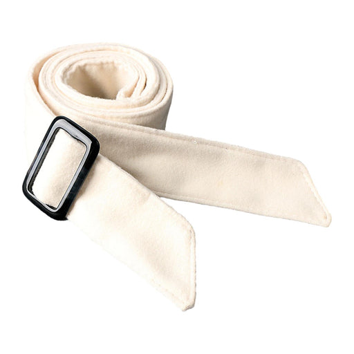 Women Wool Overcoat Waist Belt Wide Waist Belt for Jacket Commuting Sweaters Beige White