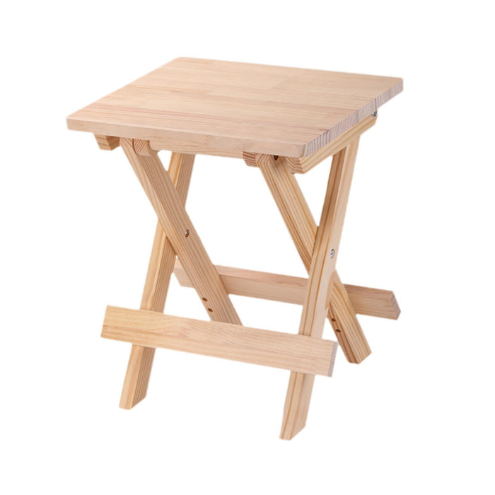 Crofta Wood Painting Stool Sturdy Stable Drafting Stool for Bedroom Outdoor Kitchen