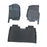 3Pcs Floor Liners Mats for Ford F-150 2015-2022 Anti Slip Replace Parts