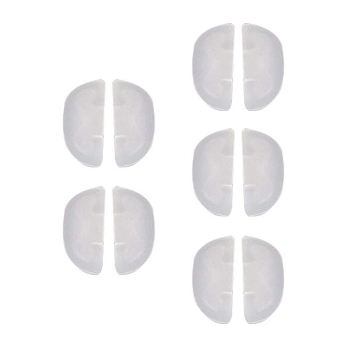 Crofta 10x Children Eyeglass Nose Pads Comfortable for Sunglasses Glasses White