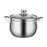 Stainless Steel Stocking Pot Soup Pasta Stew Pot for Gas Induction Cooker Party 20cm