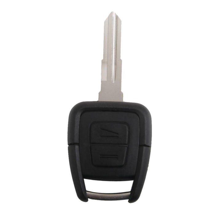 Crofta 2 button Remote Key Fob Shell + Blank Blade Fits Vauxhall OPEL Astra Zafira