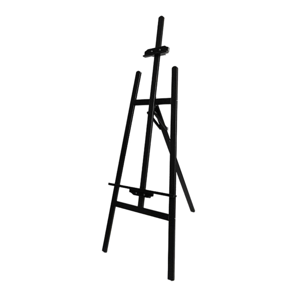 Crofta Wooden Art Easel Painting Easel for Artist Art Supplies Stand Floor Painting black