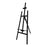 Crofta Wooden Art Easel Painting Easel for Artist Art Supplies Stand Floor Painting black