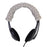 Crofta Wool Headband Cushion Cover for AKG K701 Sennheiser HD700  Gray