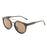 Crofta Wooden Polarized UV 400 Sunglasses Wood Glasses for Men Women Coffee