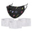 Crofta Unisex Adults Reusable Mask Anti-dust PM 2.5 Haze Filter Cover Black Dots