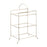 Crofta Kitchen Storage Shelf Freestanding Stainless Steel Kitchen Counter Rack Gold 3 Tier 27.5x17x32cm