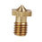 Crofta 0.4mm Copper 3D Printer Print Head Extruder Nozzle Replacement 1pc Golden