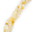 Crofta Yellow Jade Round Gemstone Loose Beads Strand 6mm / 15.5 Inch