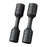 Crofta 2 Pieces Adjustable Dumbbells Multifunctional Fitness Equipment for Exercise Black