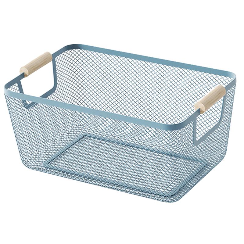 Organizer Bin Breathable Multifunctional Storage Bin Reusable Storage Basket 32cmx21cmx21cm