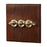 Crofta Wooden Lighting Switch Plate Premium Outlet Panel for Hotel Kitchen Room Three Levers