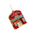 Crofta Xmas Pendant Christmas Ornament Charm Cars Christmas Tree Hanging Decoration CLUB 8x9.5cm