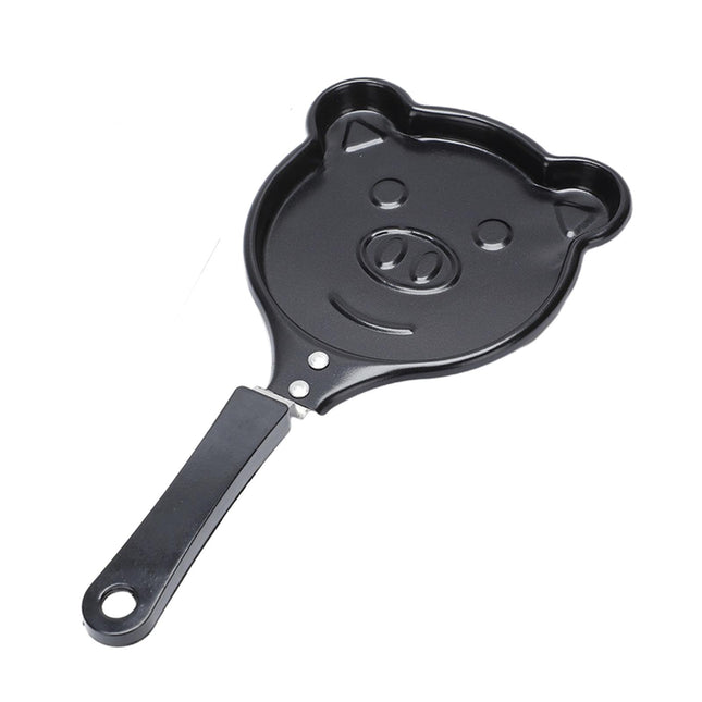 Breakfast Egg Frying Pan Small Breakfast Maker for Cooking Breakfast Kitchen Pig