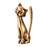 Crofta Cat Statue Rings Holder Tabletop for Dressing Room New Year Gift Craft Fairs Sit Standing