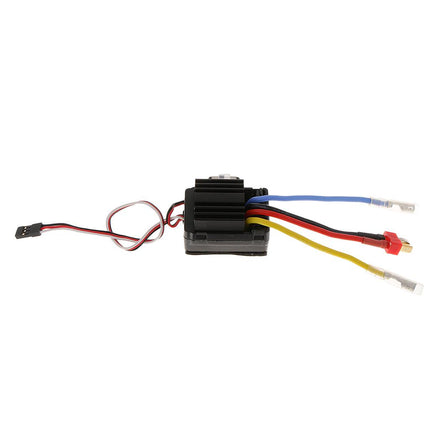 Crofta Waterproof Brushed 40A ESC Fwd/Rev Built in 5V/2A BEC for RC Car Boat Models