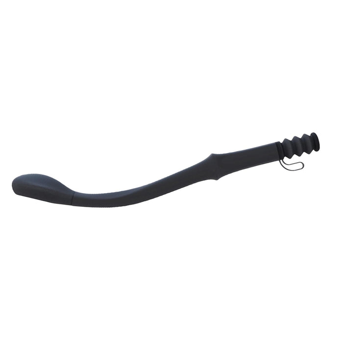 Crofta 15" Toilet Aid Long Reach Comfort Bottome Wiper for Toilet Paper Grip Black