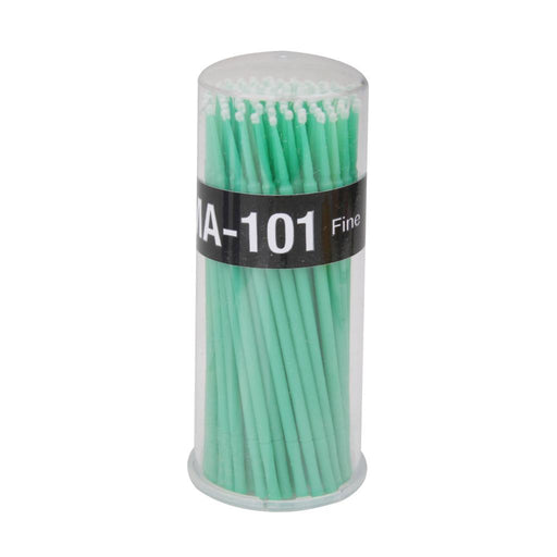 Crofta 100Pcs Disposable Eyelash Extension Micro Brush Applicators Mascara - Green