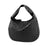 Women Shoulder Bag Trendy Female Zipper Tote Bag for Commuting Street Summer Black