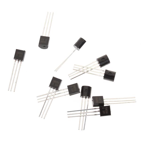 Crofta 100pcs Transistor S8050 NPN Silicon Transistor TO-92 Package