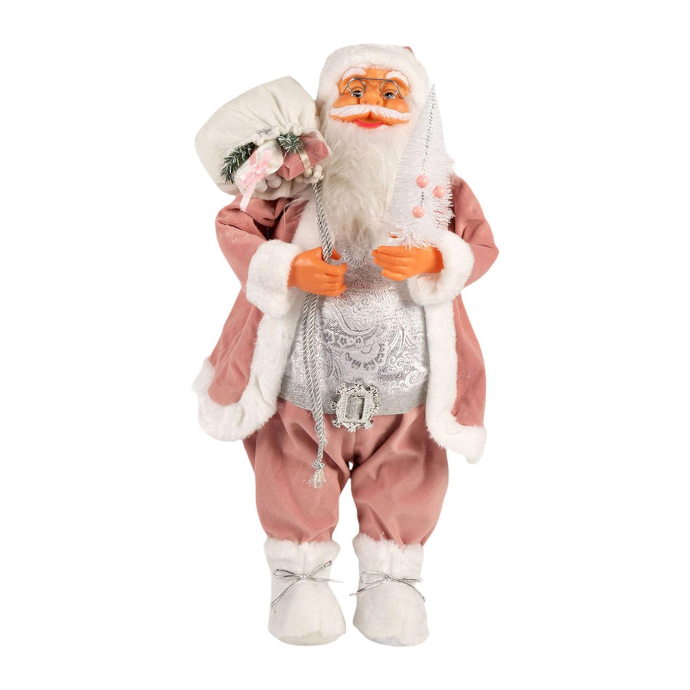 Crofta Xmas Santa Claus Doll Collectible Doll Santa Claus for Indoor Home Shop