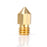 Crofta 0.5mm Copper Extruder Nozzle Print Head for Makerbot MK8 RepRap 3D Printer