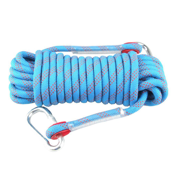 Crofta 10M Strengthen Polyester Climbing Rope Rappelling Safety Rope - Blue