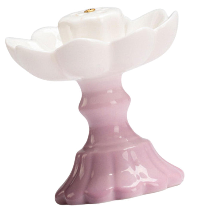 Crofta Lotus Incense Burner Cabinet Table Centerpiece New Year Incense Stick Holder