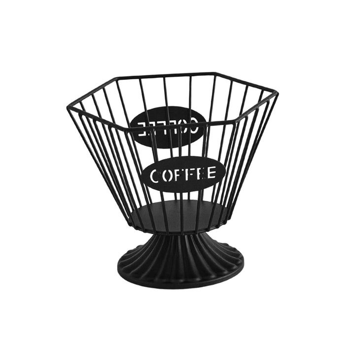 Capsule Holder Creative Practical Coffee Pod Holder for Bar Cafe Living Room Black